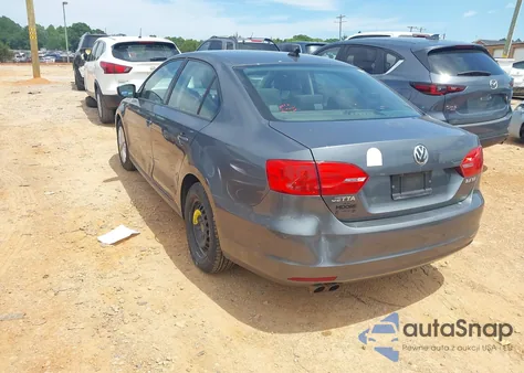 2011 Volkswagen Jetta 2.5L Se из США, поврежденный, VIN 3VWDX7AJ4BM330203